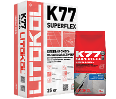 SuperFLEX  K-77, клеевая смесь 25 кг