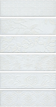 Панно Кампьелло белый, состоит из 6 частей Сорт 1