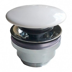 Донный клапан с керамической крышкой для раковин PLAZA