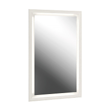 Панель с зеркалом PLAZA Classicсм, цвет белый